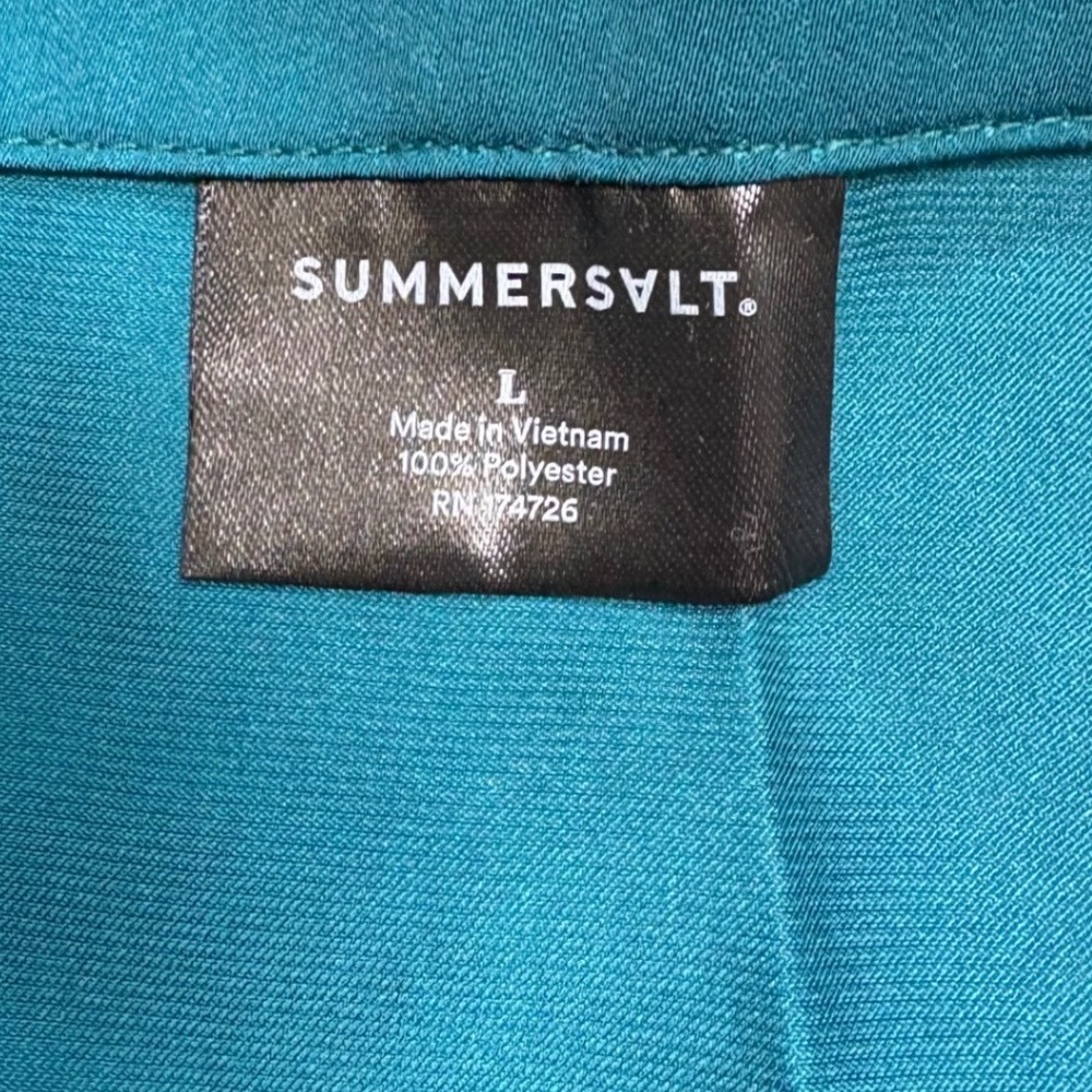 Summersalt NWT Short Beach to Brunch Wrap Sarong Ruffle Mini Skirt Size Large - Picture 7 of 8